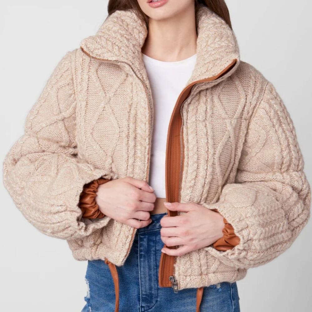 Anthrologie BlankNYC 'Short List' Sweater Jacket | NEW | Women's M